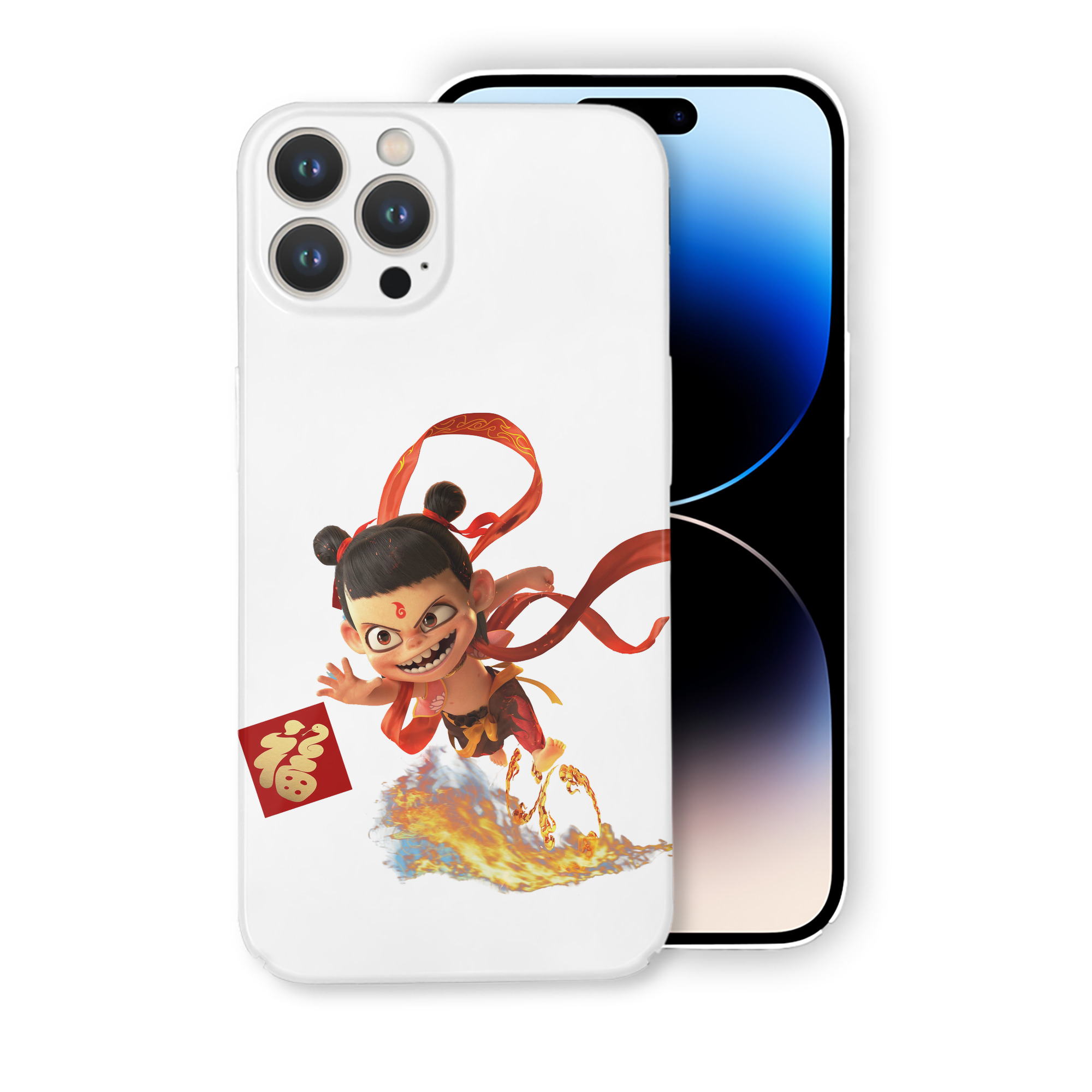 （画像用） Ne Zha 2 ナタ 魔童の大暴れ 【iPhone 14シリーズ対応】ハードケース